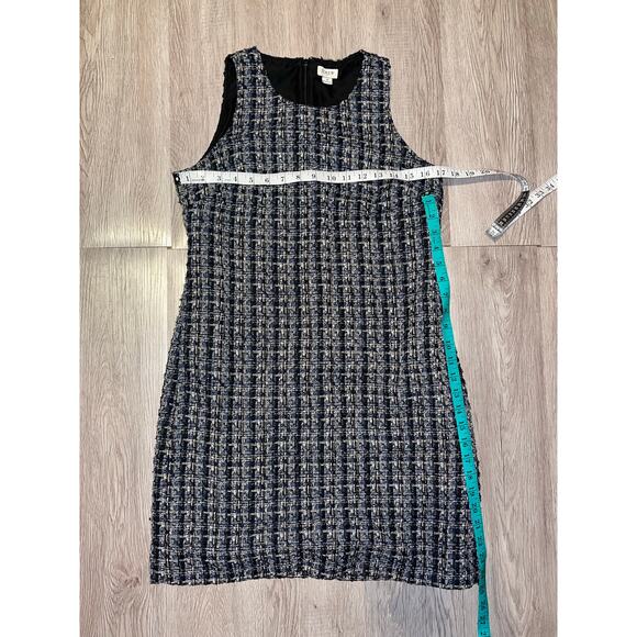 J.Crew - Tweed shift dress / 4 / blue - Picture 5 of 9